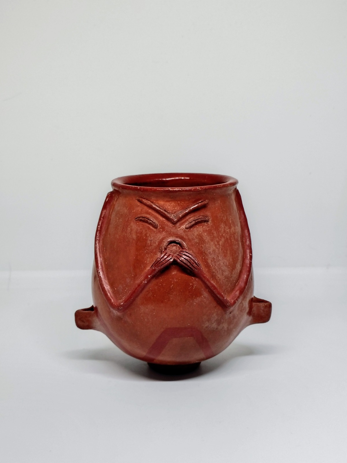 Vaso Escultórico Doble Cara